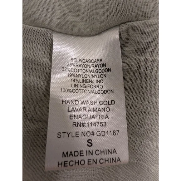 NEW Neon Blush Sage Green Cottagcore Milkmaid Hi-Low Dress S Maternity Friendly - Picture 6 of 7